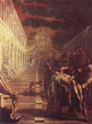 Jacopo Tintoretto: St Mark's Body Brought to Venice (1548).